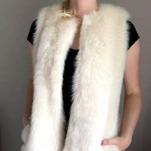 oversized fur jacket by zara